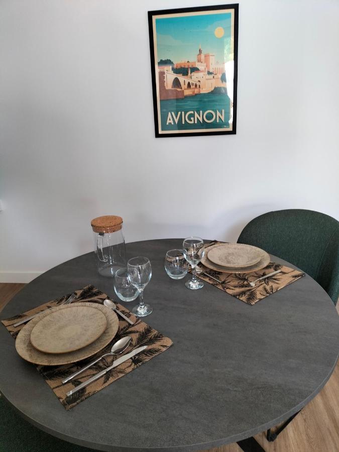 Studio Terrasse, Intra-Muros, Climatise Avec Wifi Avignon Exterior foto